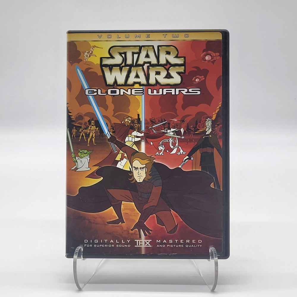 Star Wars Clone Wars DVD Lot Blue Harvest Animated Collection 3 Movies - Picture 5 of 6